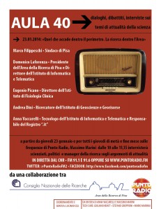 locandina per la puntata zero